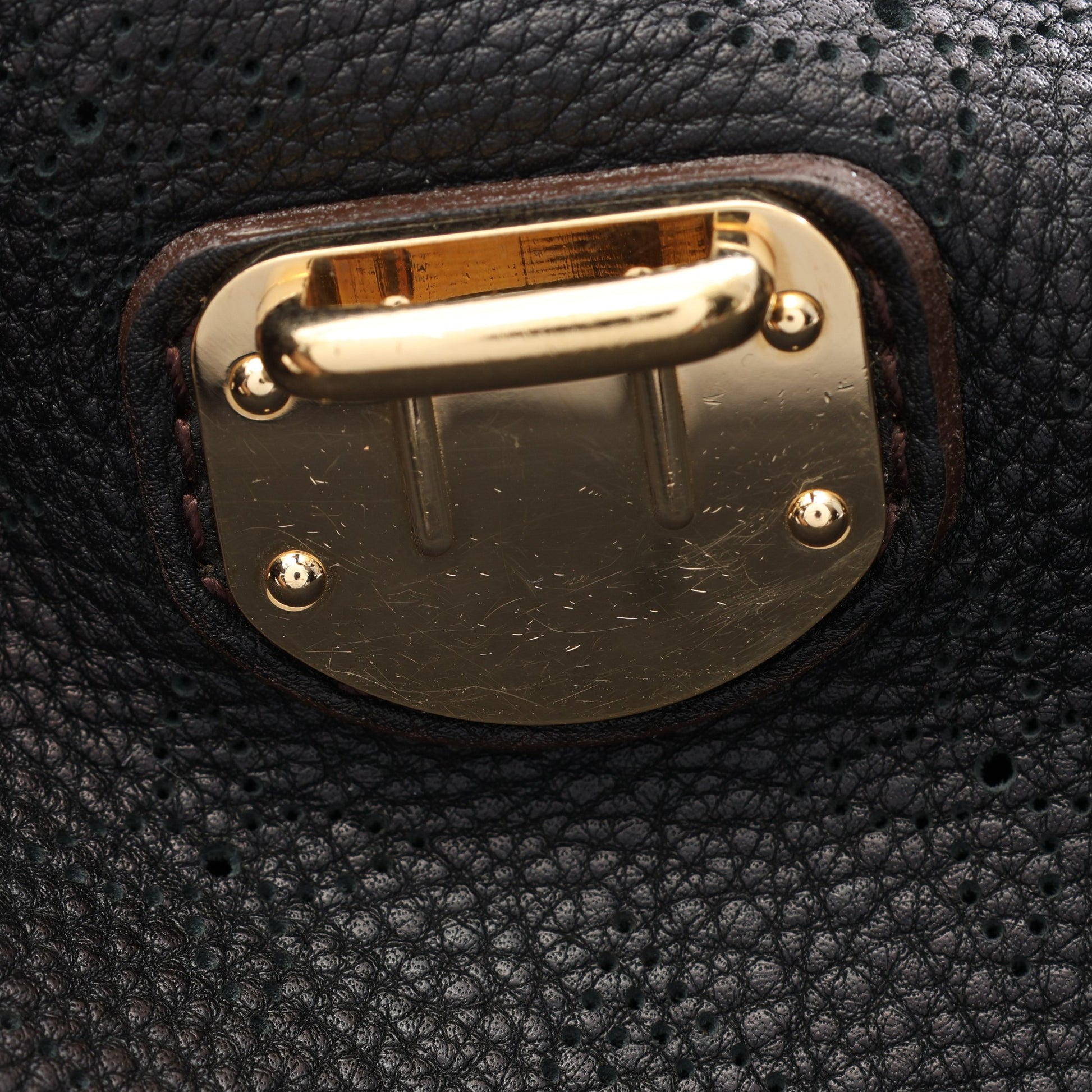 マヒナL マヒナ ノワール ショルダーバッグ レザー ブラック ルイヴィトン バッグ LOUIS VUITTON