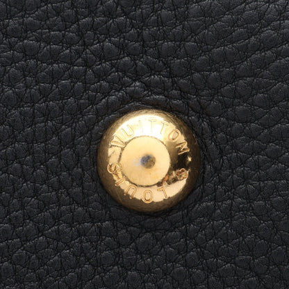 マヒナL マヒナ ノワール ショルダーバッグ レザー ブラック ルイヴィトン バッグ LOUIS VUITTON