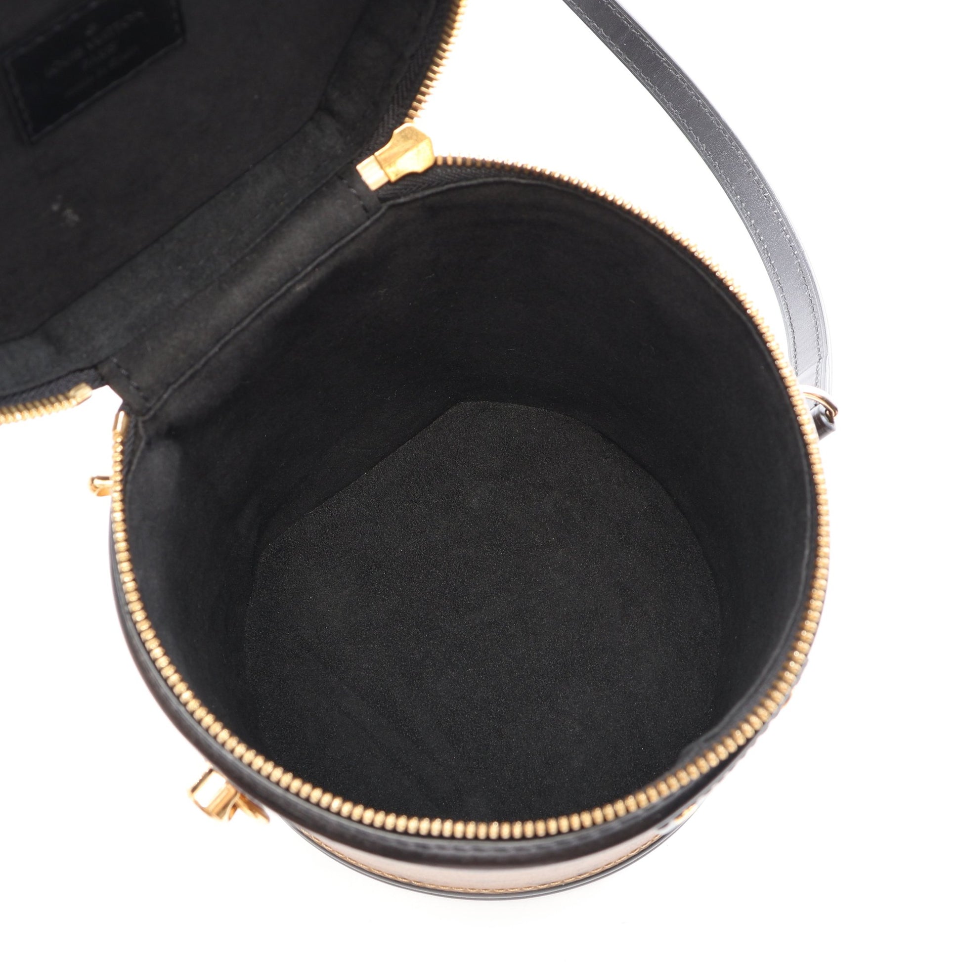 カンヌ モノグラムリバース 2WAY ハンドバッグ バニティバッグ PVC レザー ブラウン ブラック ルイヴィトン バッグ LOUIS VUITTON