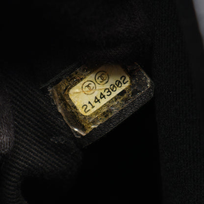 マトラッセ チェーンショルダーバッグ チェーントートバッグ レザー ブラック シルバー金具 シャネル バッグ CHANEL