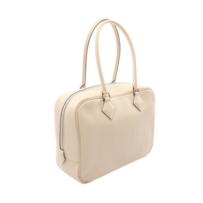 プリュム28 ハンドバッグ ヴォースイフト アイボリー シルバー金具 K刻印 エルメス バッグ HERMES