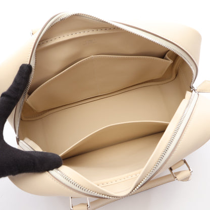 プリュム28 ハンドバッグ ヴォースイフト アイボリー シルバー金具 K刻印 エルメス バッグ HERMES