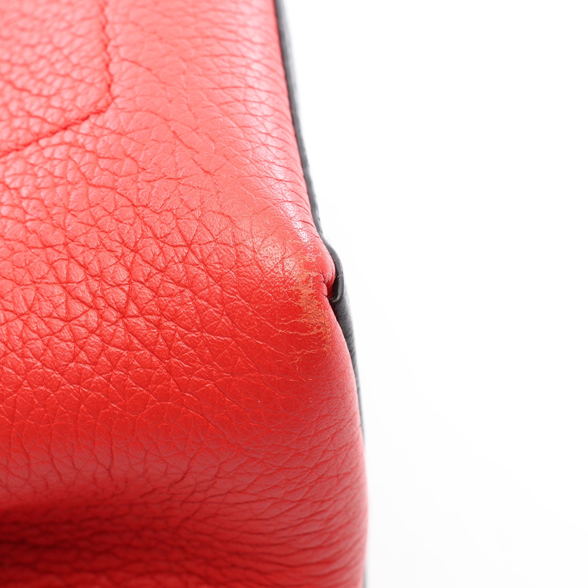 ロックミーエヴァーBB クオーツ カブキ 2WAY ハンドバッグ レザー アイボリー レッド ブラック ルイヴィトン バッグ LOUIS VUITTON