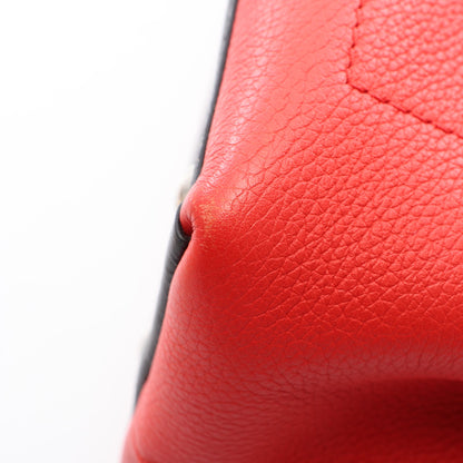 ロックミーエヴァーBB クオーツ カブキ 2WAY ハンドバッグ レザー アイボリー レッド ブラック ルイヴィトン バッグ LOUIS VUITTON