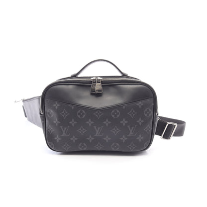 バムバッグ モノグラムエクリプス ボディバッグ ウエストバッグ PVC レザー ブラック ルイヴィトン バッグ LOUIS VUITTON