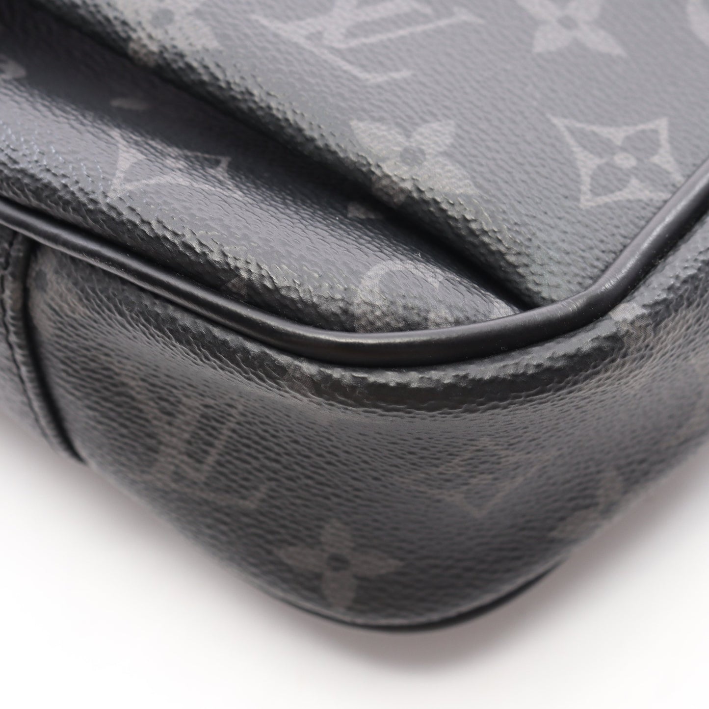 バムバッグ モノグラムエクリプス ボディバッグ ウエストバッグ PVC レザー ブラック ルイヴィトン バッグ LOUIS VUITTON