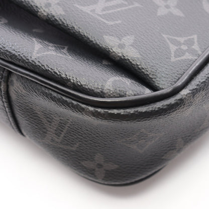 バムバッグ モノグラムエクリプス ボディバッグ ウエストバッグ PVC レザー ブラック ルイヴィトン バッグ LOUIS VUITTON