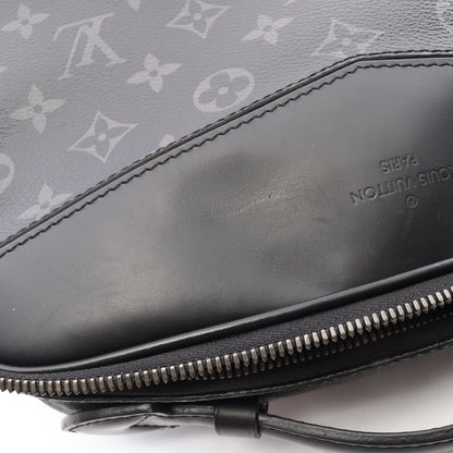 バムバッグ モノグラムエクリプス ボディバッグ ウエストバッグ PVC レザー ブラック ルイヴィトン バッグ LOUIS VUITTON