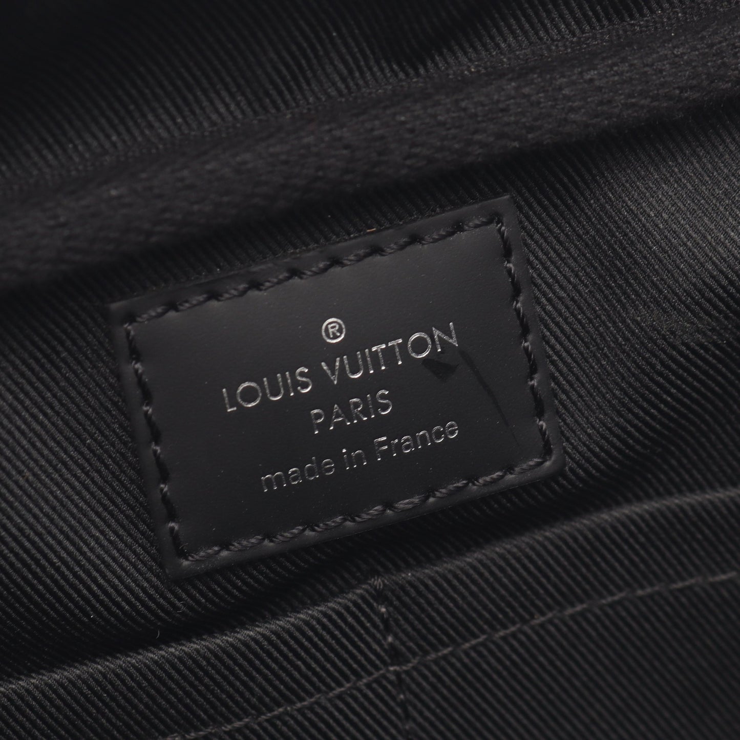 バムバッグ モノグラムエクリプス ボディバッグ ウエストバッグ PVC レザー ブラック ルイヴィトン バッグ LOUIS VUITTON