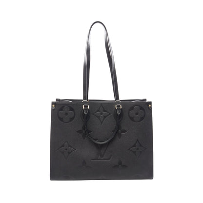 オンザゴーGM モノグラムアンプラント ノワール 2WAY ショルダーバッグ トートバッグ レザー ブラック ルイヴィトン バッグ LOUIS VUITTON