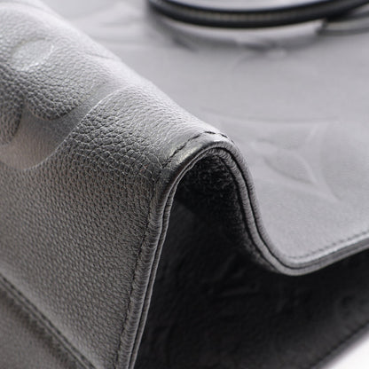 オンザゴーGM モノグラムアンプラント ノワール 2WAY ショルダーバッグ トートバッグ レザー ブラック ルイヴィトン バッグ LOUIS VUITTON