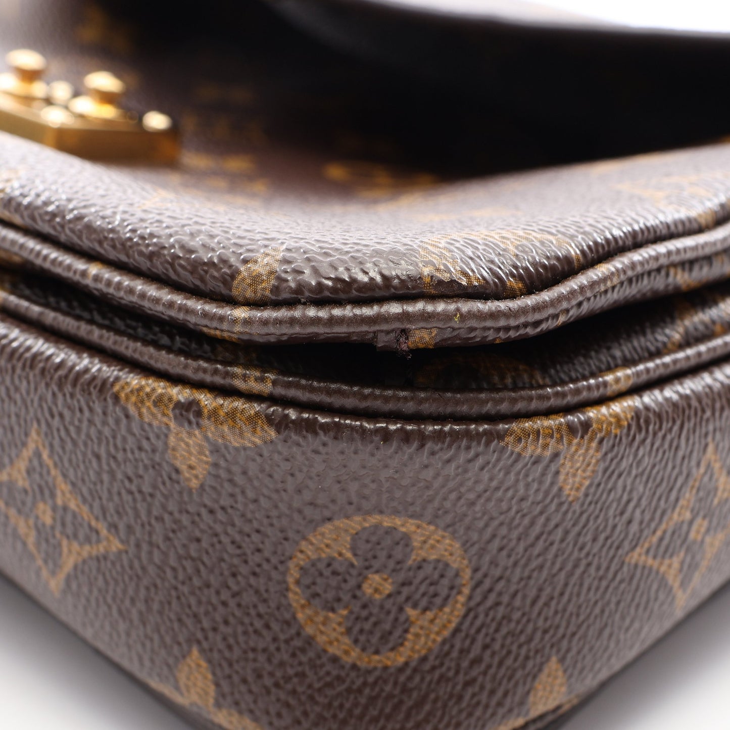 ポシェット メティス MM モノグラム 2WAY ハンドバッグ PVC レザー ブラウン ルイヴィトン バッグ LOUIS VUITTON