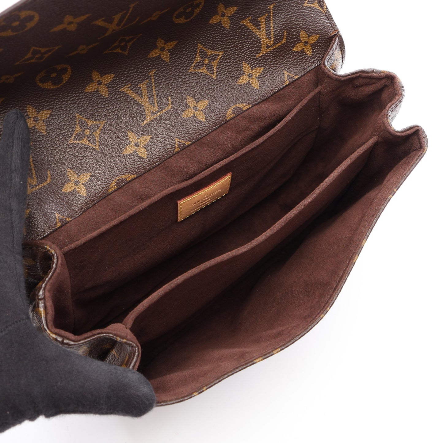 ポシェット メティス MM モノグラム 2WAY ハンドバッグ PVC レザー ブラウン ルイヴィトン バッグ LOUIS VUITTON