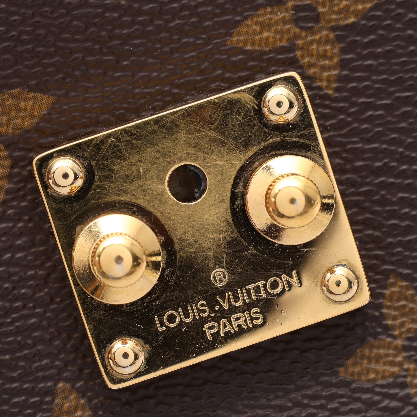 ポシェット メティス MM モノグラム 2WAY ハンドバッグ PVC レザー ブラウン ルイヴィトン バッグ LOUIS VUITTON