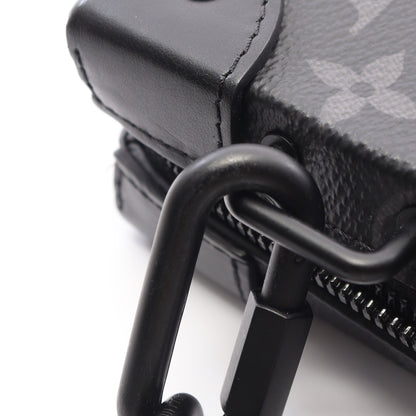 ソフトトランク ウォレット モノグラムエクリプス ショルダーウォレット PVC レザー ブラック ルイヴィトン バッグ LOUIS VUITTON
