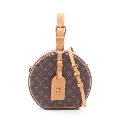 プティット ボワット シャポー モノグラム 2WAY ハンドバッグ PVC レザー ブラウン ルイヴィトン バッグ LOUIS VUITTON