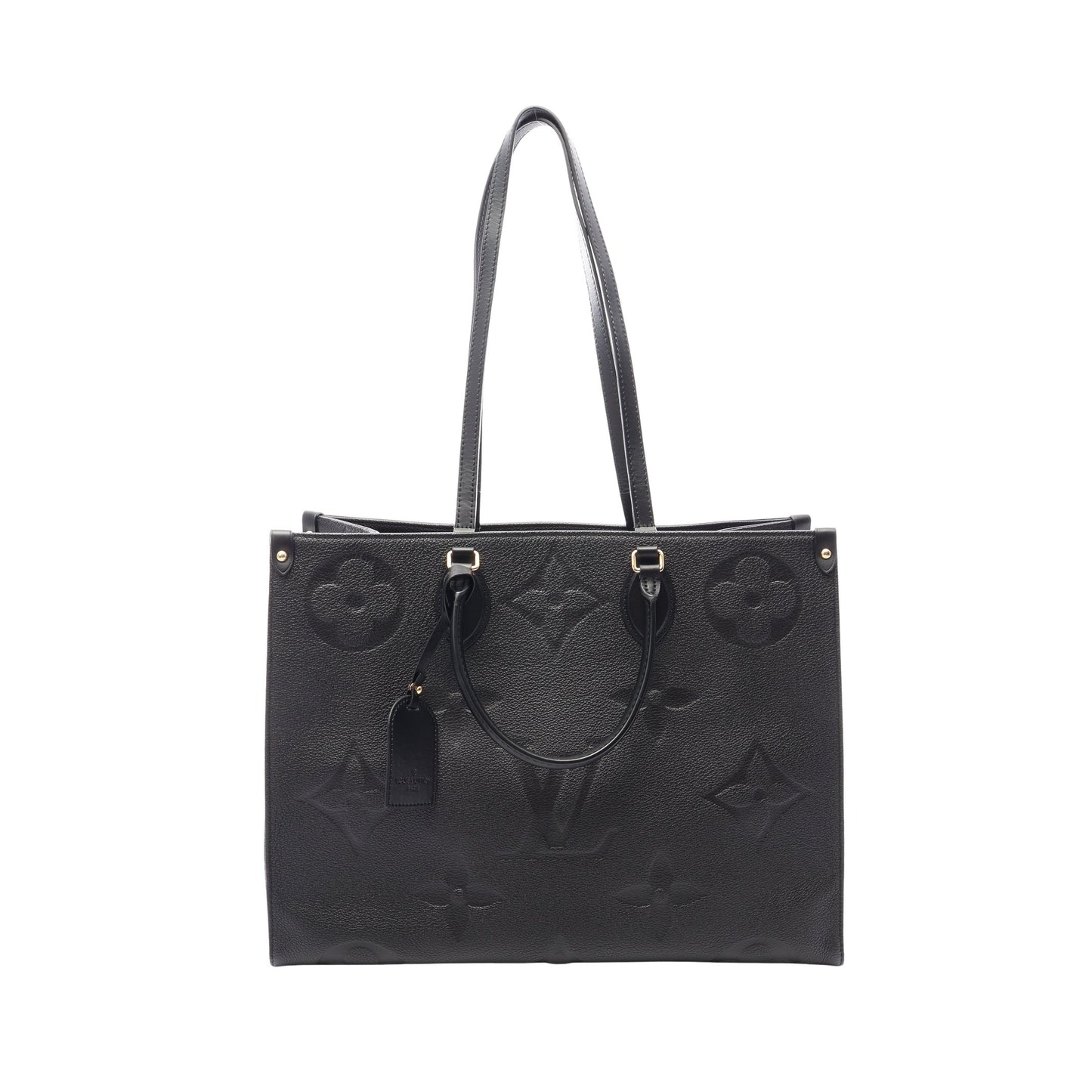 オンザゴーGM モノグラムアンプラント ノワール 2WAY ショルダーバッグ トートバッグ レザー ブラック ルイヴィトン バッグ LOUIS VUITTON