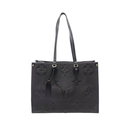 オンザゴーGM モノグラムアンプラント ノワール 2WAY ショルダーバッグ トートバッグ レザー ブラック ルイヴィトン バッグ LOUIS VUITTON