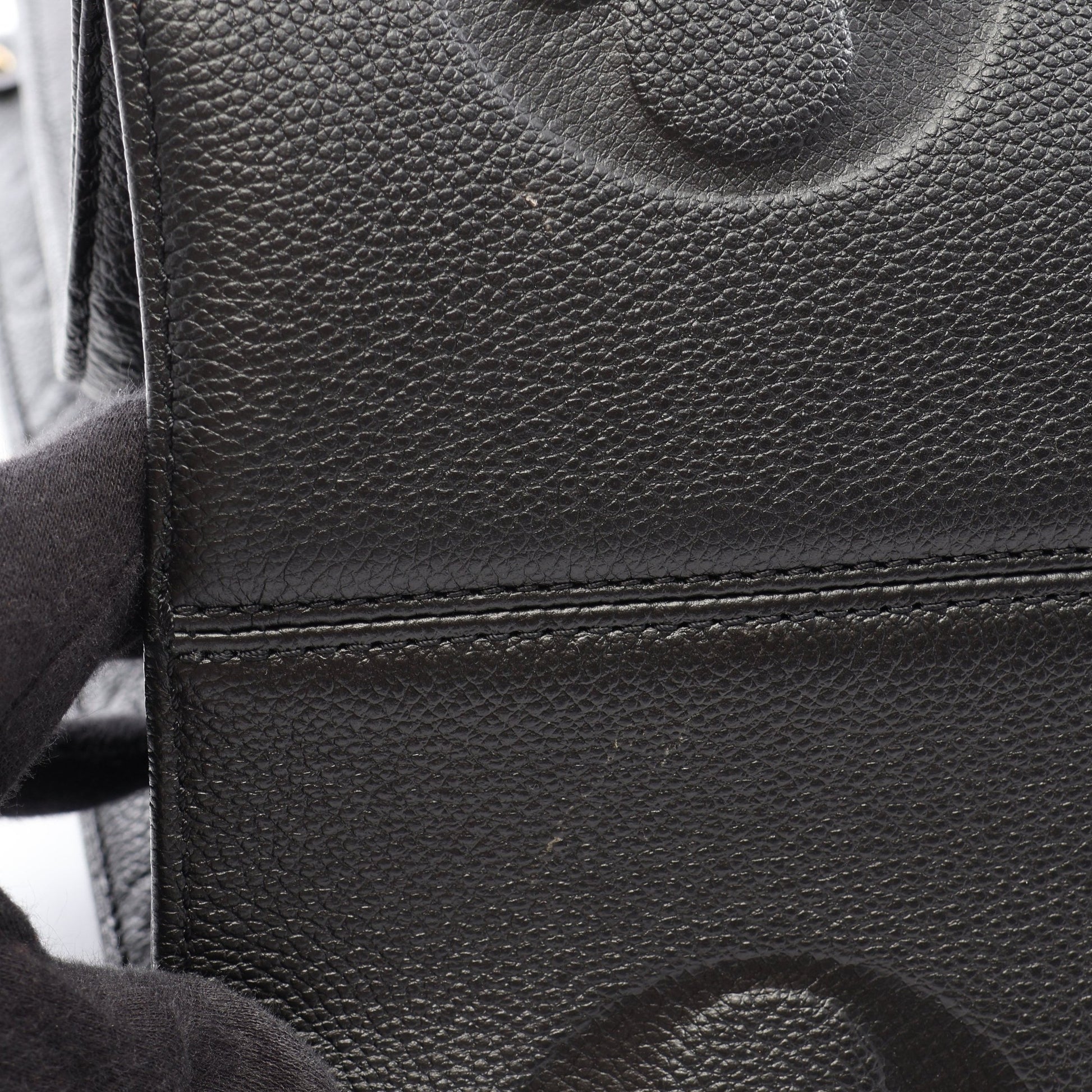 オンザゴーGM モノグラムアンプラント ノワール 2WAY ショルダーバッグ トートバッグ レザー ブラック ルイヴィトン バッグ LOUIS VUITTON