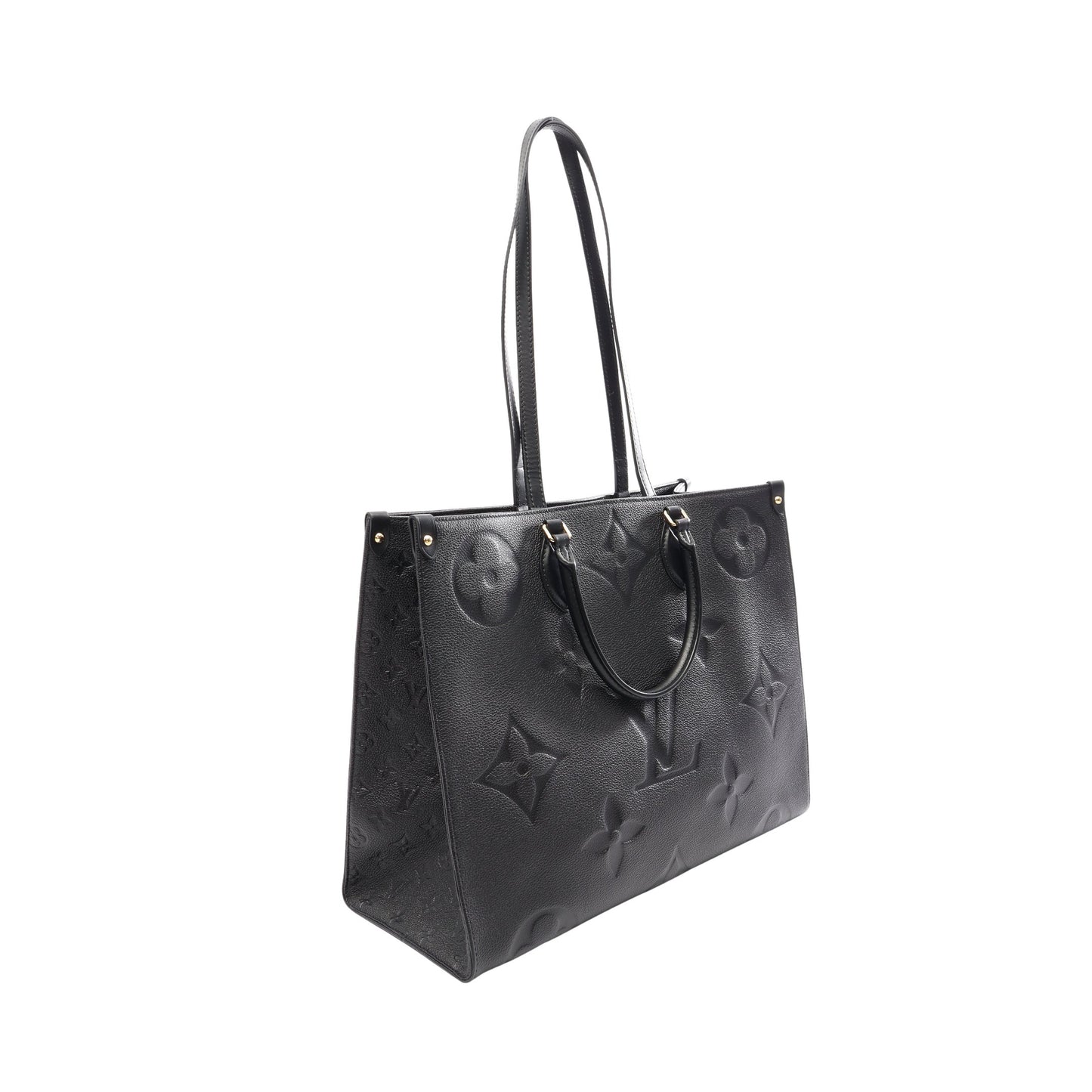 オンザゴーGM モノグラムアンプラント ノワール 2WAY ショルダーバッグ トートバッグ レザー ブラック ルイヴィトン バッグ LOUIS VUITTON