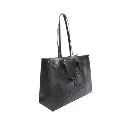 オンザゴーGM モノグラムアンプラント ノワール 2WAY ショルダーバッグ トートバッグ レザー ブラック ルイヴィトン バッグ LOUIS VUITTON
