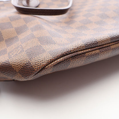 ネヴァーフルMM ダミエエベヌ ショルダーバッグ トートバッグ PVC レザー ブラウン ルイヴィトン バッグ LOUIS VUITTON