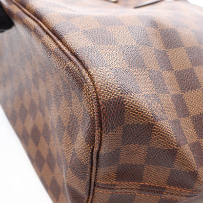 ネヴァーフルMM ダミエエベヌ ショルダーバッグ トートバッグ PVC レザー ブラウン ルイヴィトン バッグ LOUIS VUITTON