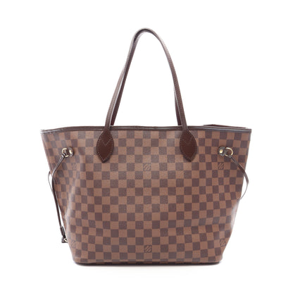 ネヴァーフルMM ダミエエベヌ ショルダーバッグ トートバッグ PVC レザー ブラウン ルイヴィトン バッグ LOUIS VUITTON