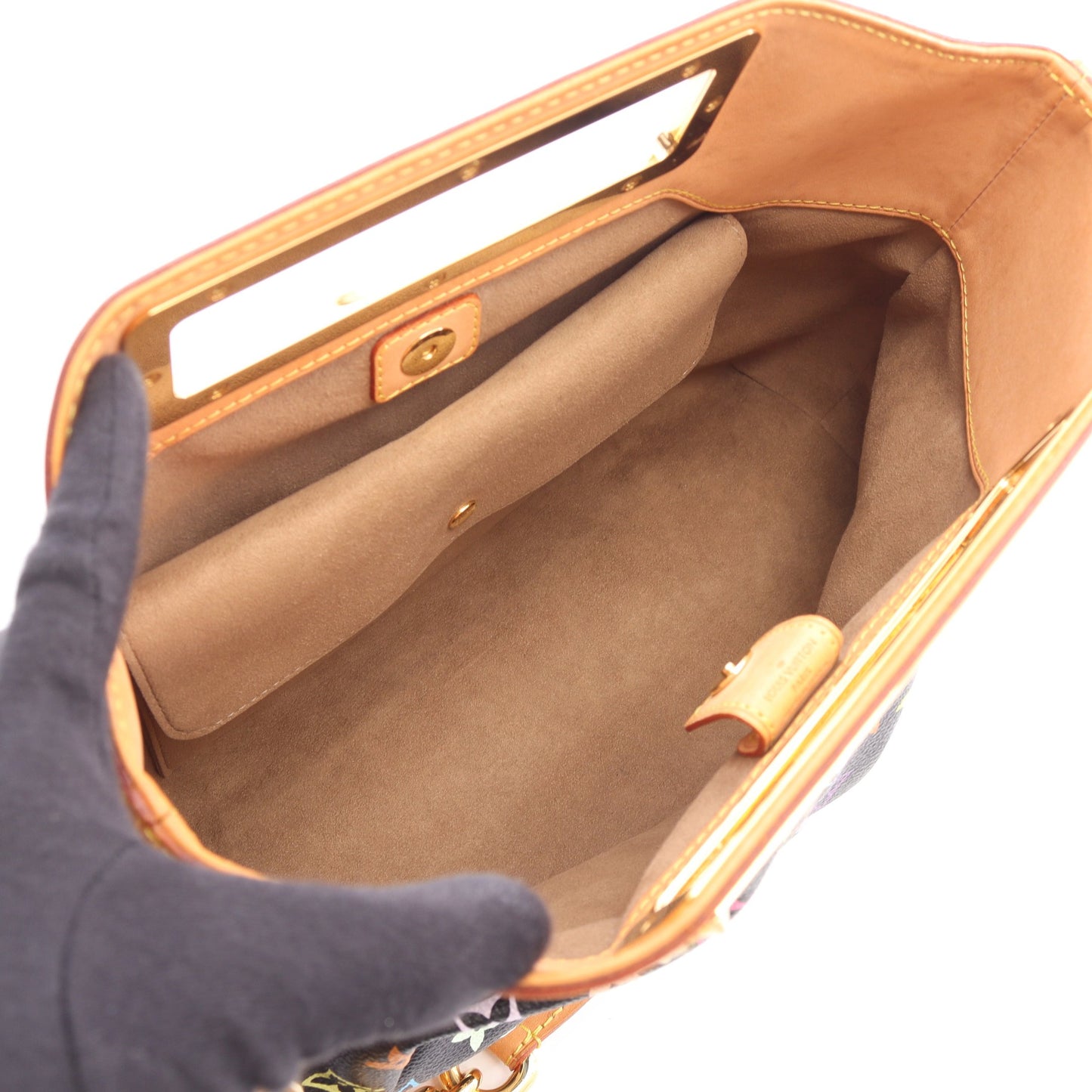 ジュディMM モノグラムマルチカラー ノワール 2WAY ハンドバッグ PVC レザー ブラック ルイヴィトン バッグ LOUIS VUITTON