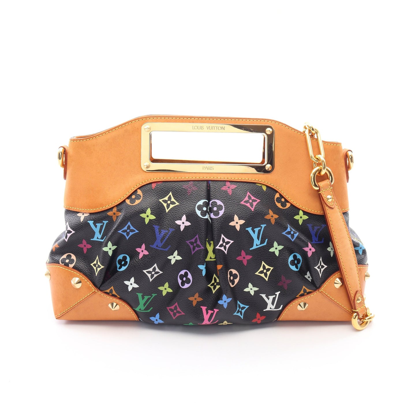 ジュディMM モノグラムマルチカラー ノワール 2WAY ハンドバッグ PVC レザー ブラック ルイヴィトン バッグ LOUIS VUITTON