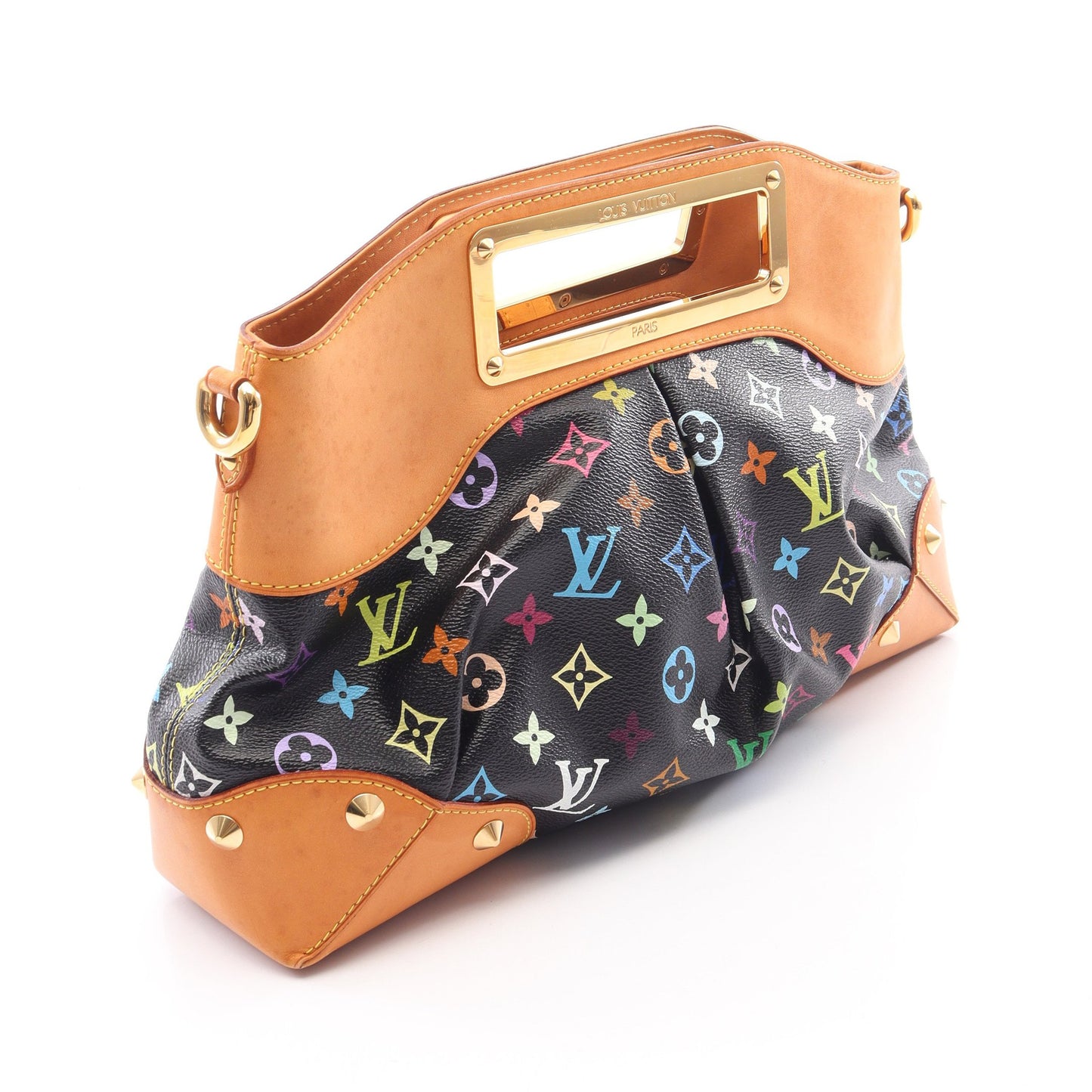 ジュディMM モノグラムマルチカラー ノワール 2WAY ハンドバッグ PVC レザー ブラック ルイヴィトン バッグ LOUIS VUITTON