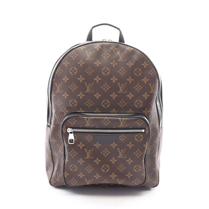 ジョッシュ モノグラムマカサー バックパック リュックサック PVC レザー ブラウン ブラック ルイヴィトン バッグ LOUIS VUITTON