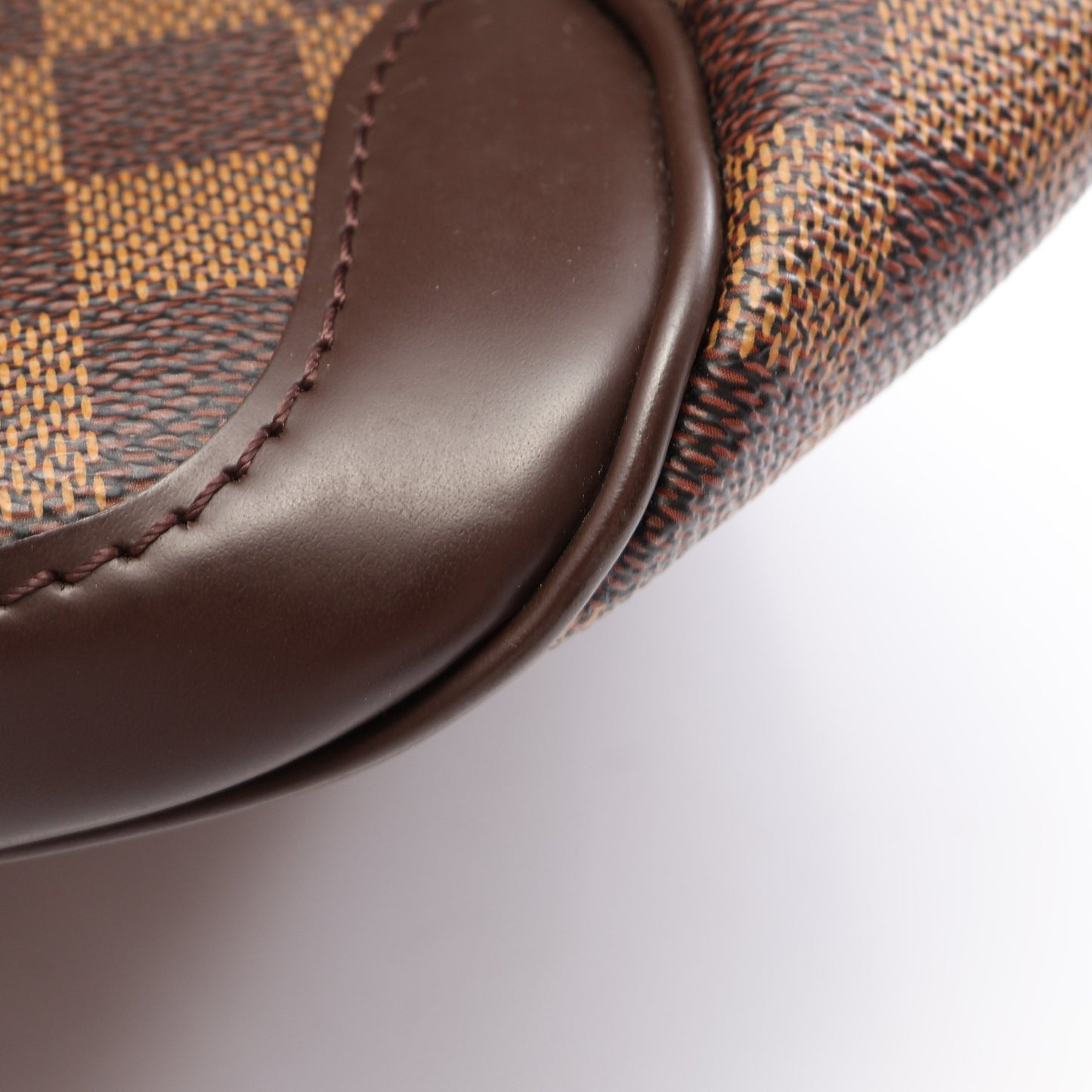 ヴェローナMM ダミエエベヌ ショルダーバッグ PVC レザー ブラウン ルイヴィトン バッグ LOUIS VUITTON