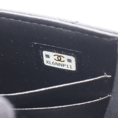 トレンディCC チェーンショルダーバッグ ラムスキン ブラック ゴールド金具 シャネル バッグ CHANEL