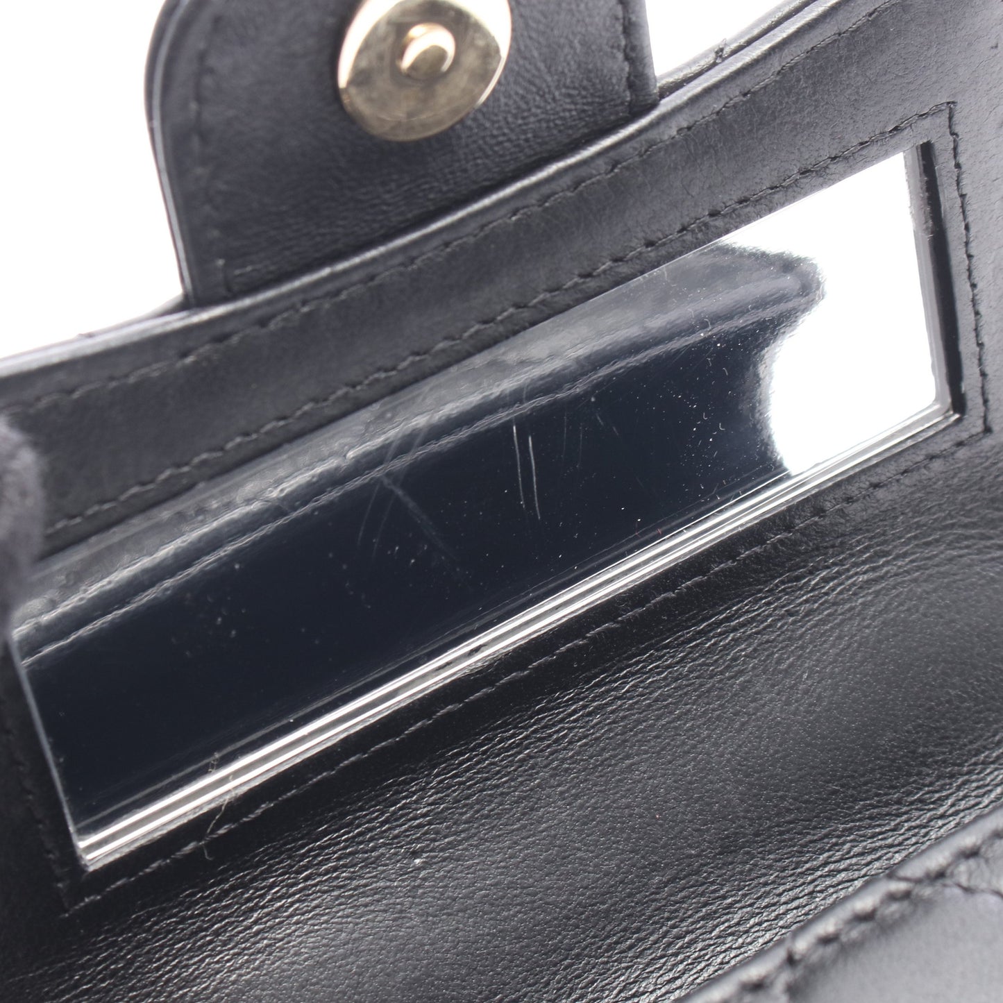 トレンディCC チェーンショルダーバッグ ラムスキン ブラック ゴールド金具 シャネル バッグ CHANEL