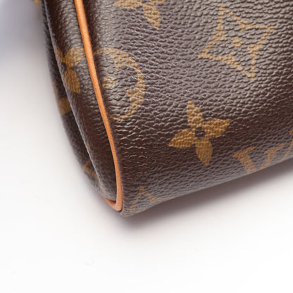 エヴァ モノグラム 2WAY チェーンショルダーバッグ PVC レザー ブラウン ルイヴィトン バッグ LOUIS VUITTON