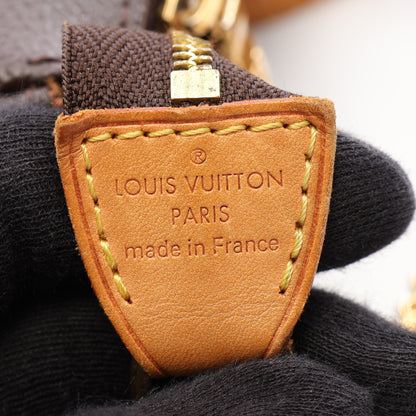 エヴァ モノグラム 2WAY チェーンショルダーバッグ PVC レザー ブラウン ルイヴィトン バッグ LOUIS VUITTON