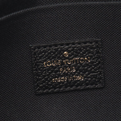 ポシェット フェリシー モノグラムアンプラント ノワール チェーンウォレット レザー ブラック ルイヴィトン バッグ LOUIS VUITTON