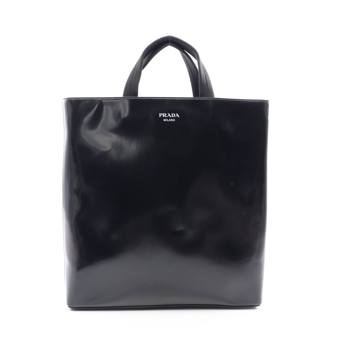 ハンドバッグ トートバッグ レザー ブラック プラダ バッグ PRADA