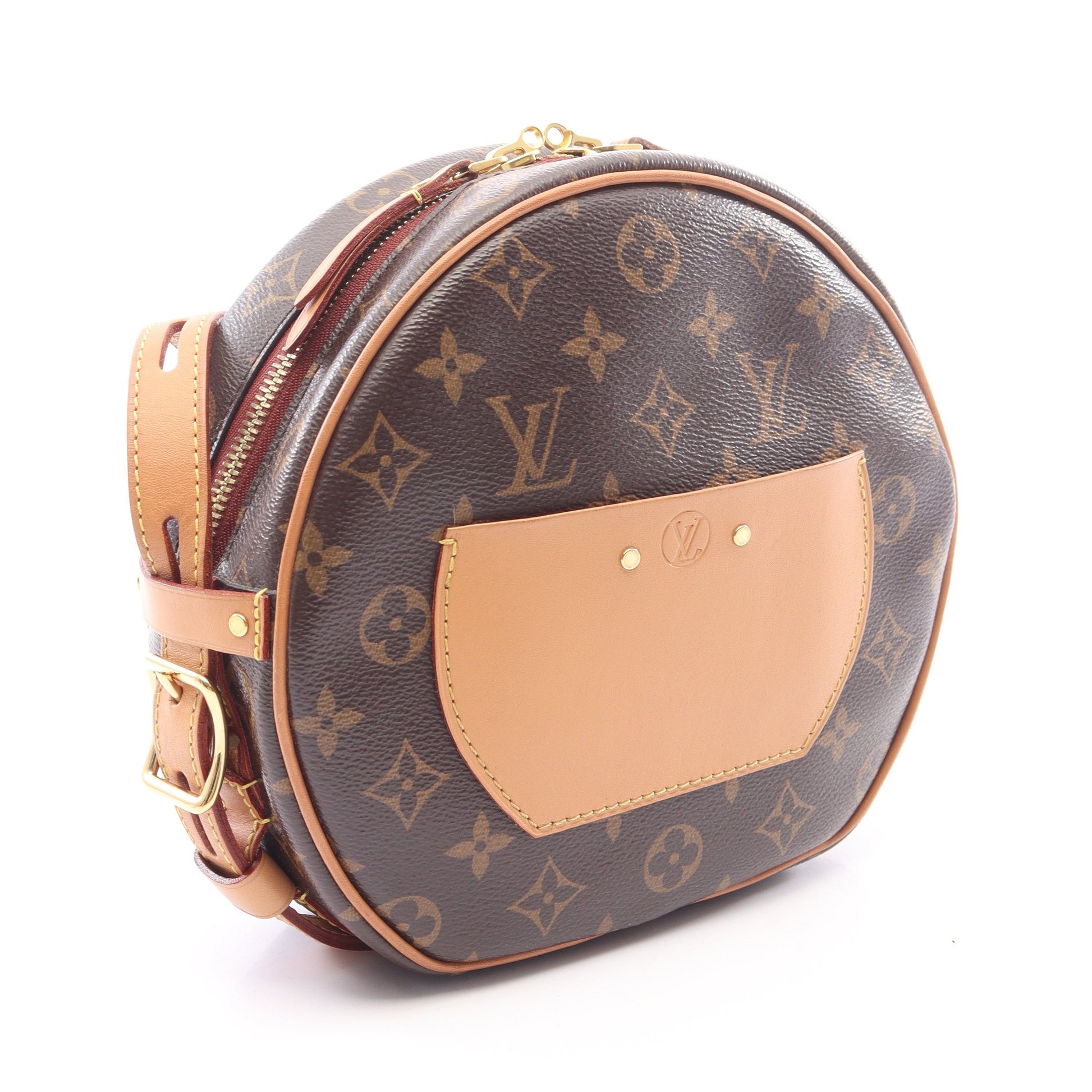 ボワット シャポー スープルMM モノグラム ショルダーバッグ PVC レザー ブラウン ルイヴィトン バッグ LOUIS VUITTON
