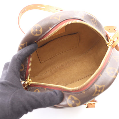 ボワット シャポー スープルMM モノグラム ショルダーバッグ PVC レザー ブラウン ルイヴィトン バッグ LOUIS VUITTON