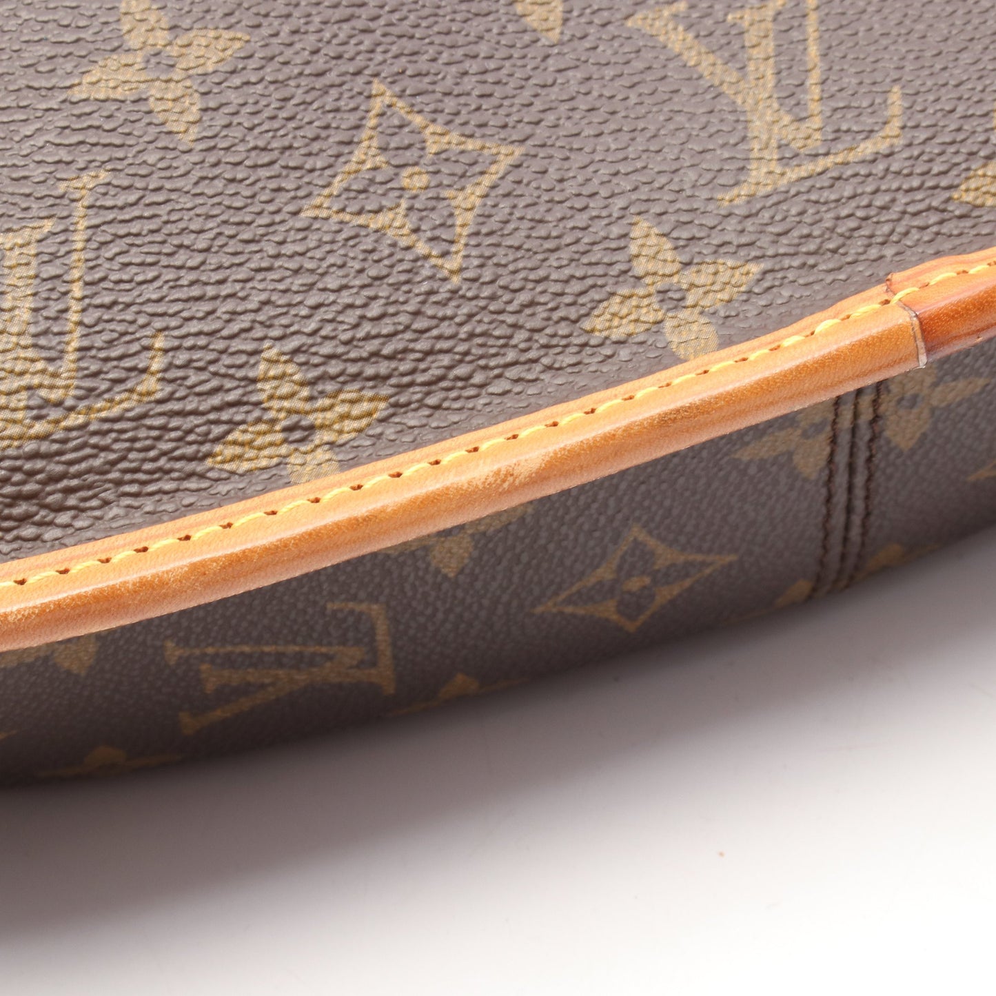 ソローニュ モノグラム ショルダーバッグ PVC レザー ブラウン ルイヴィトン バッグ LOUIS VUITTON