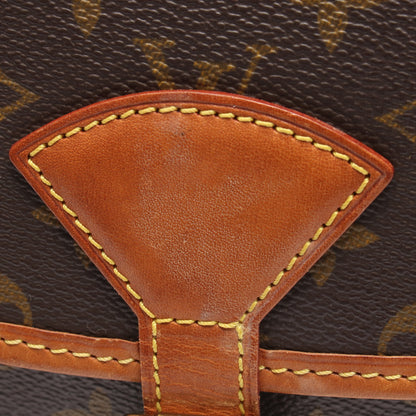 ソローニュ モノグラム ショルダーバッグ PVC レザー ブラウン ルイヴィトン バッグ LOUIS VUITTON