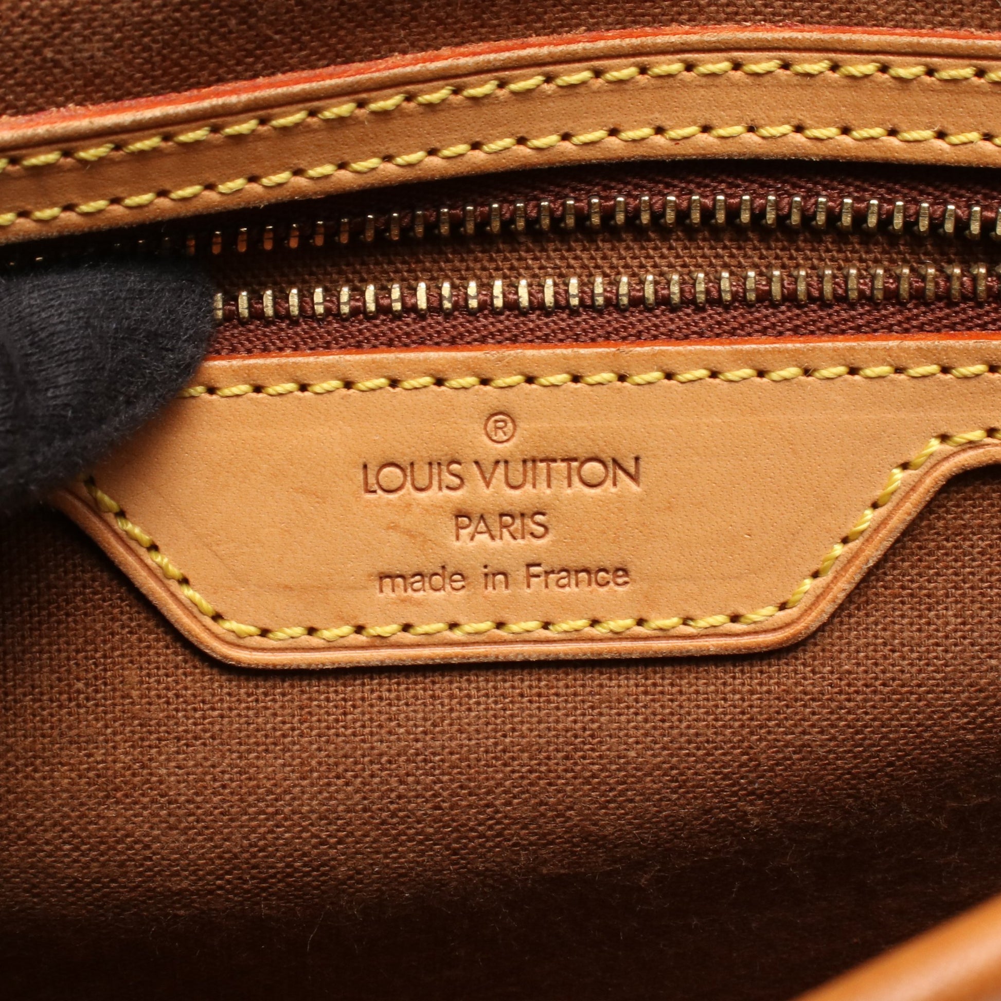 ソローニュ モノグラム ショルダーバッグ PVC レザー ブラウン ルイヴィトン バッグ LOUIS VUITTON