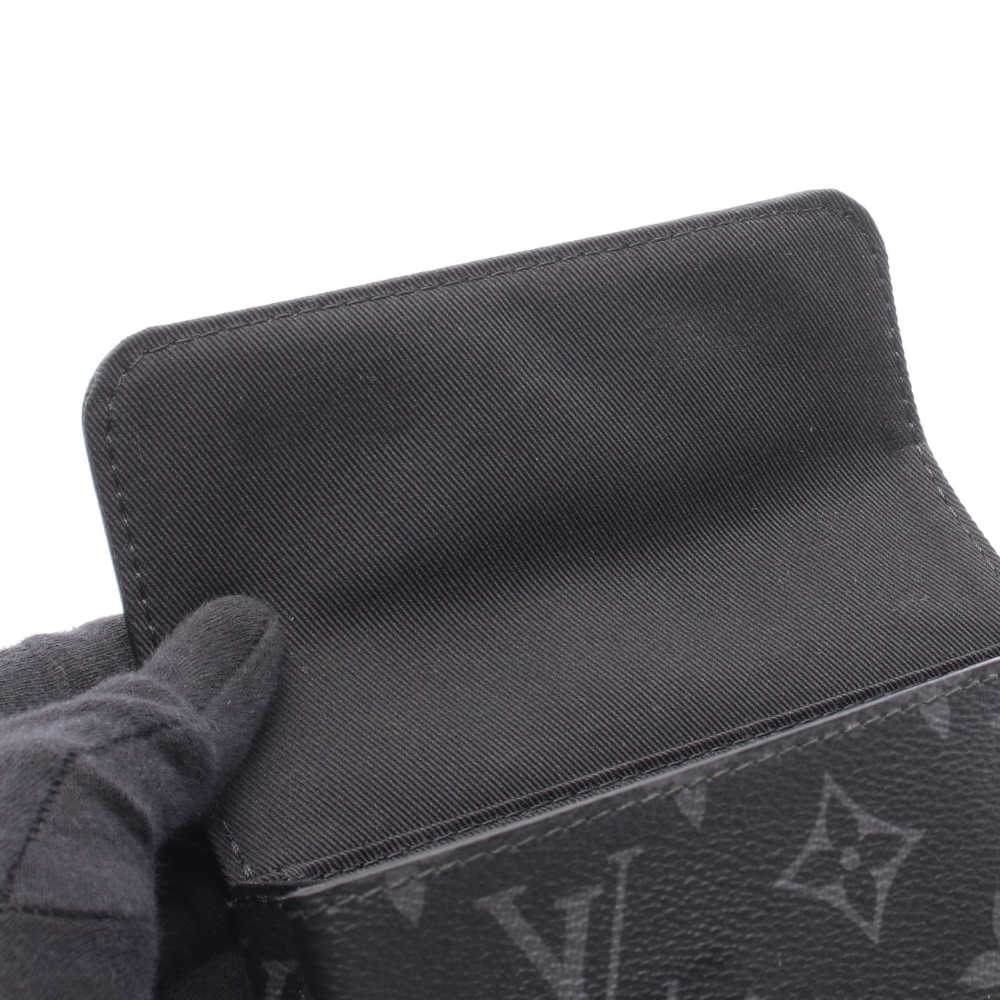 ナノ スチーマー モノグラムエクリプス 2WAY ショルダーバッグ PVC レザー ブラック ルイヴィトン バッグ LOUIS VUITTON