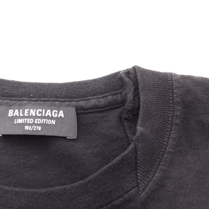 LIMITED EDITION 276着限定 オーバーサイズ 再構築 半袖Tシャツ コットン ブラック マルチカラー バレンシアガ