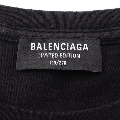 LIMITED EDITION 276着限定 オーバーサイズ 再構築 半袖Tシャツ コットン ブラック マルチカラー バレンシアガ