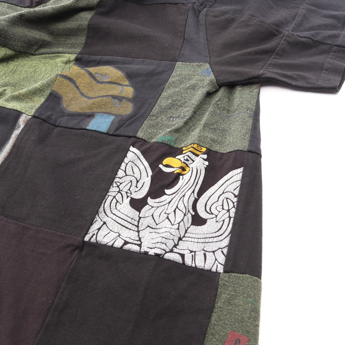 LIMITED EDITION 276着限定 オーバーサイズ 再構築 半袖Tシャツ コットン ブラック マルチカラー バレンシアガ