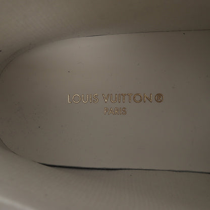 LV スクァッド ライン ハイカットスニーカー レザー ブラック ホワイト ブラウン ルイヴィトン