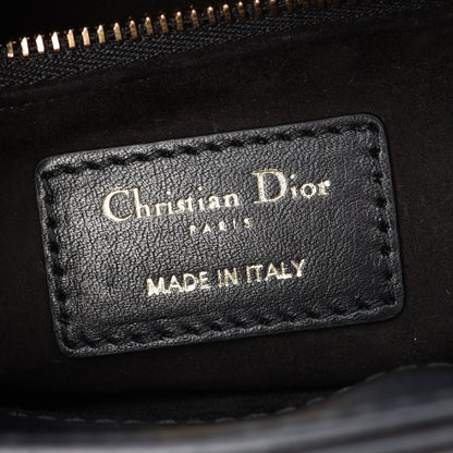 Christian Dior × Niki de Saint Phalle LADY DIOR MINI レディディオール ミニ ビーズ 2WAY ハンドバッグ レザー ブラック クリスチャンディオール